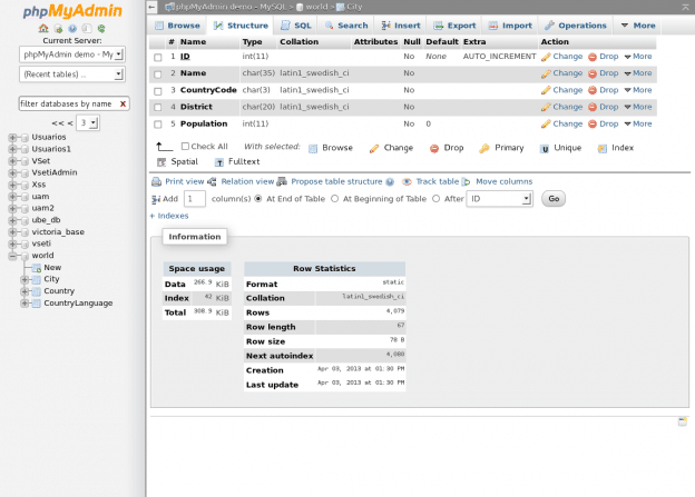 php localhost server example